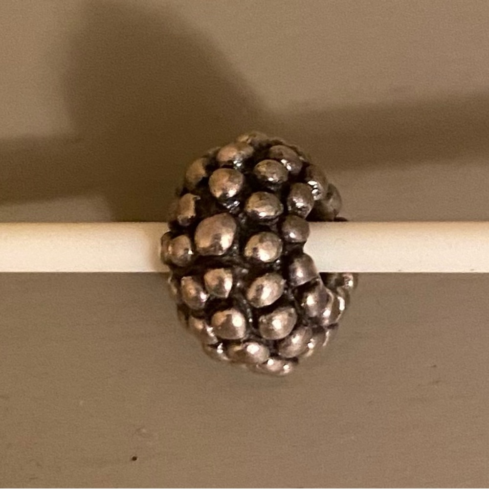 TROLLBEADS Large Berry 11508 Retired Sterling Silver 11508 NWOT